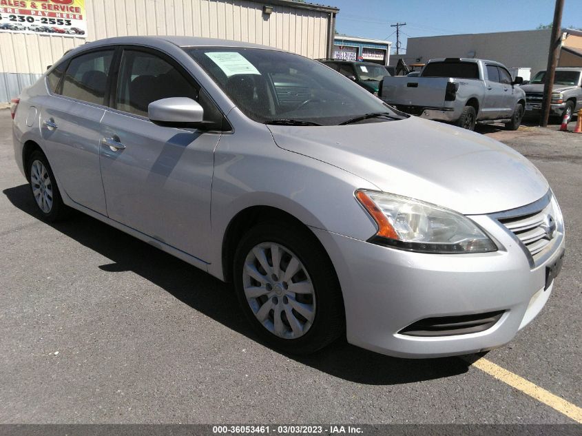 2013 NISSAN SENTRA SV - 3N1AB7AP9DL786251