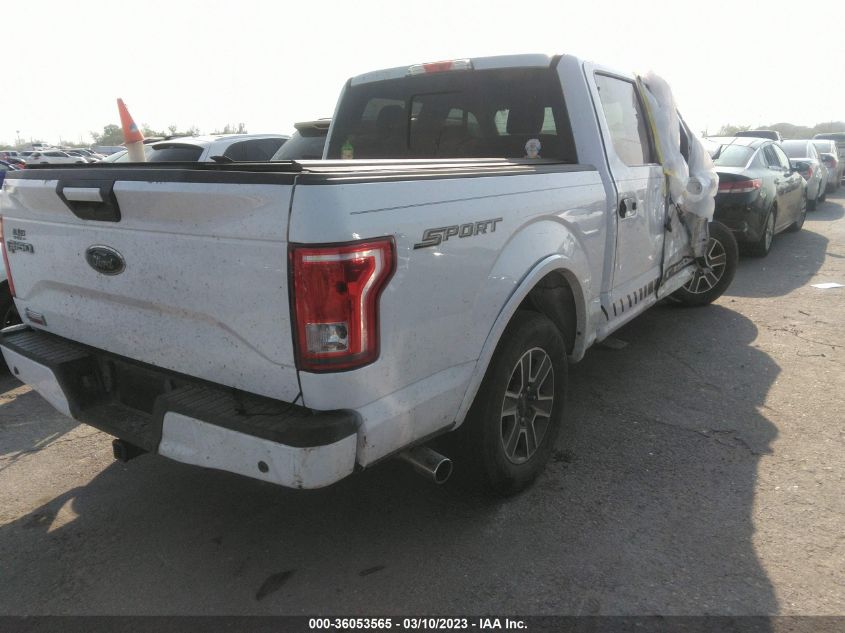 2016 FORD F-150 XL/LARIAT - 1FTEW1CG7GKF95219