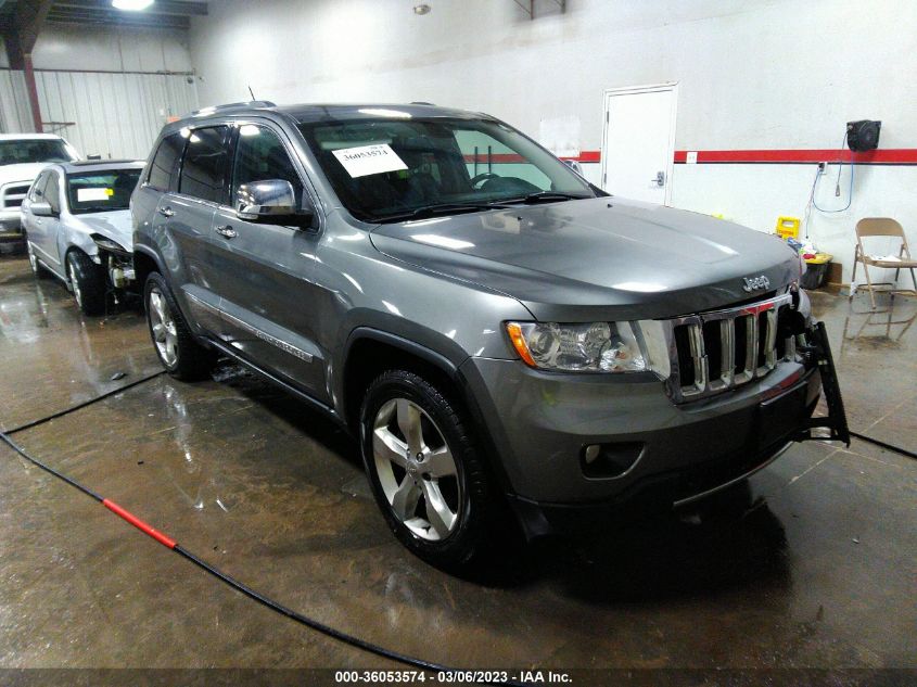 Lot #2536952333 2012 JEEP GRAND CHEROKEE LIMITED salvage car