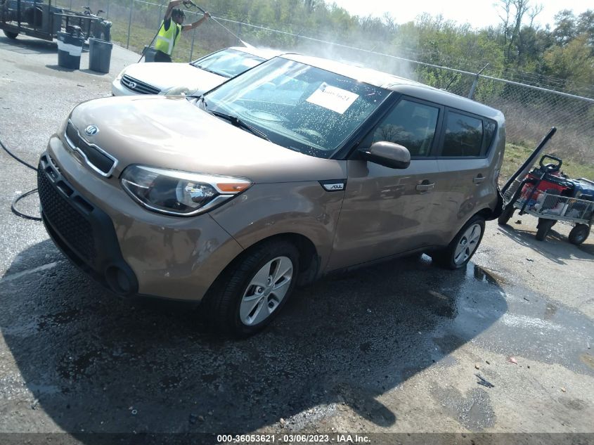 2015 KIA SOUL BASE - KNDJN2A24F7227600
