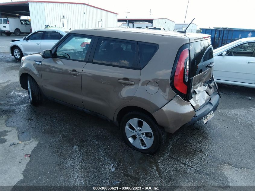 2015 KIA SOUL BASE - KNDJN2A24F7227600