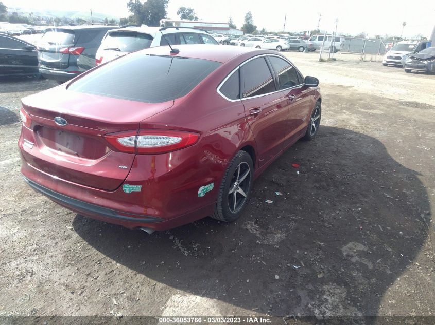 2015 FORD FUSION ENERGI SE LUXURY 3FA6P0PU6FR284473