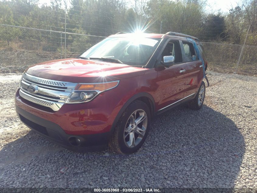 2013 FORD EXPLORER LIMITED - 1FM5K8F8XDGA64163