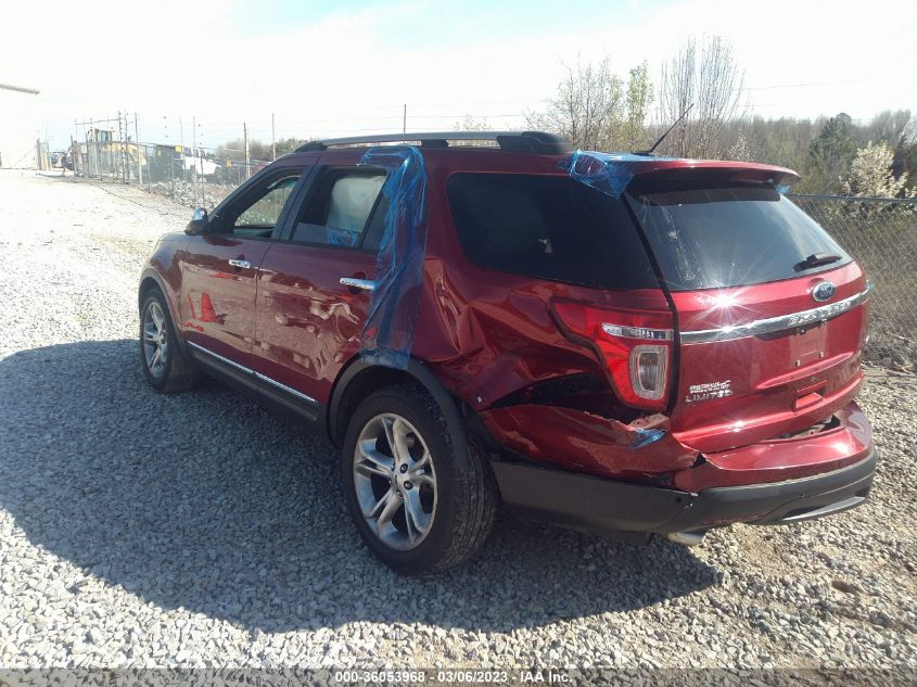 2013 FORD EXPLORER LIMITED - 1FM5K8F8XDGA64163