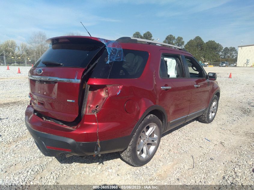 2013 FORD EXPLORER LIMITED - 1FM5K8F8XDGA64163