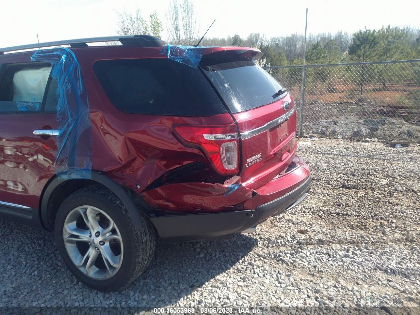 2013 FORD EXPLORER LIMITED - 1FM5K8F8XDGA64163