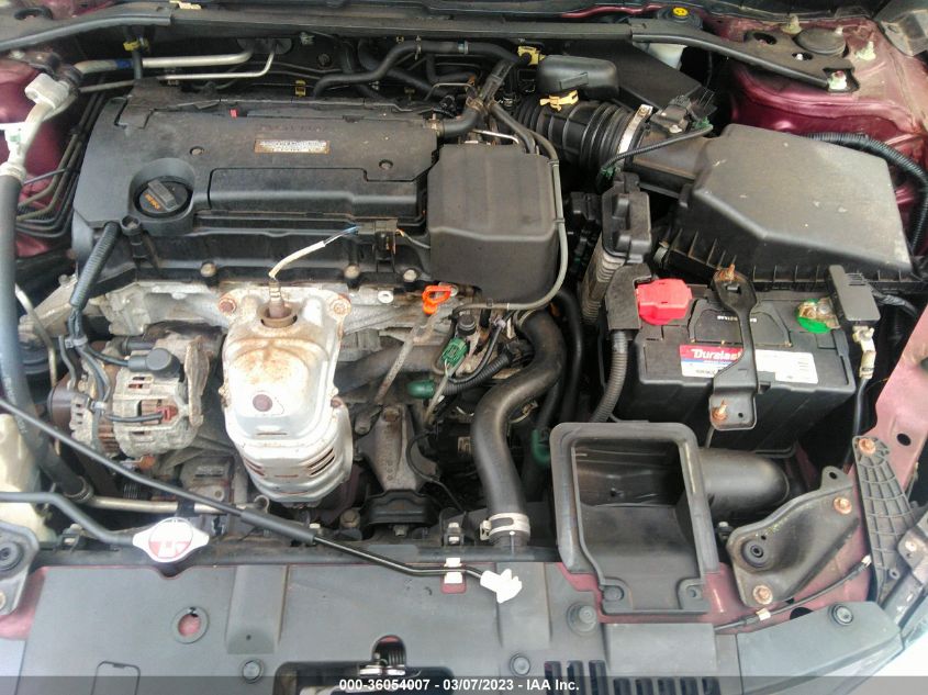 2016 HONDA ACCORD SEDAN EX-L - 1HGCR2F8XGA072809