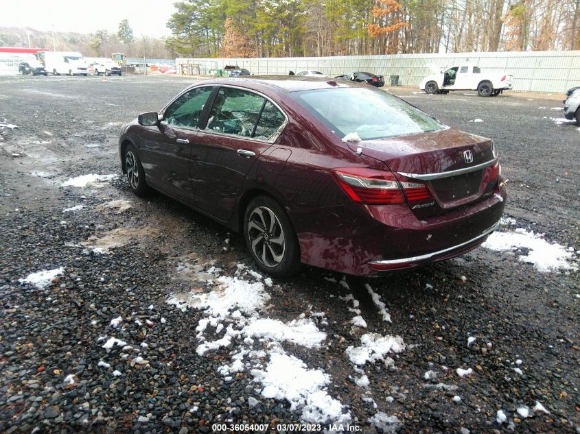 2016 HONDA ACCORD SEDAN EX-L - 1HGCR2F8XGA072809