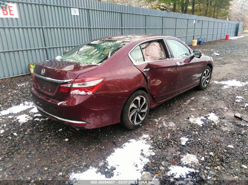 2016 HONDA ACCORD SEDAN EX-L - 1HGCR2F8XGA072809