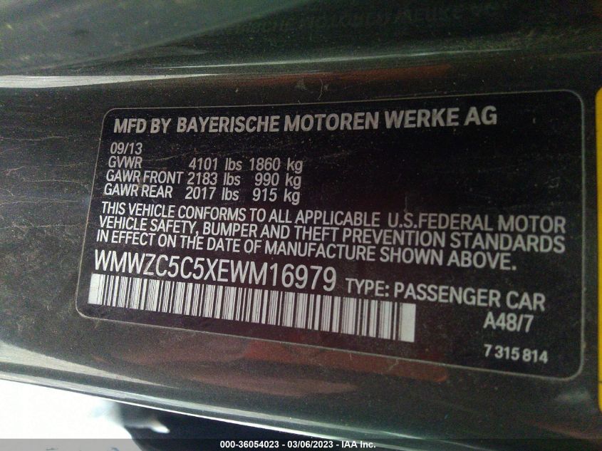 2014 MINI COOPER COUNTRYMAN S - WMWZC5C5XEWM16979