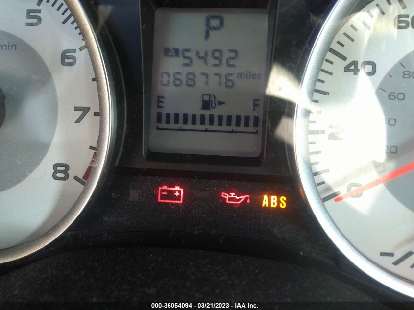2013 SUBARU IMPREZA WAGON 2.0I SPORT PREMIUM - JF1GPAL61DH810895