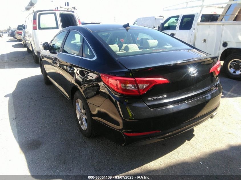 2017 HYUNDAI SONATA SE - 5NPE24AF9HH577845