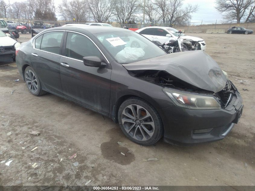 2015 HONDA ACCORD SEDAN SPORT - 1HGCR2F52FA120209