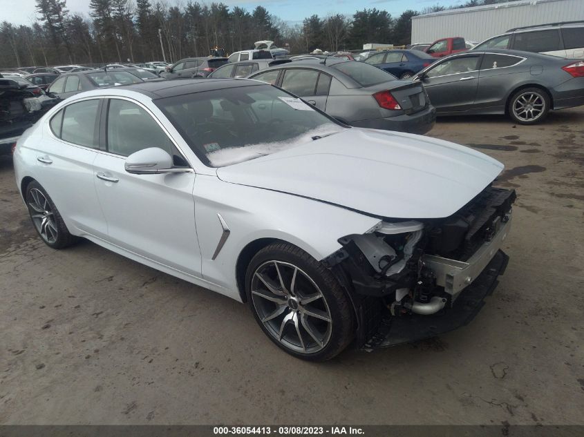 2019 GENESIS G70 2.0T ADVANCED - KMTG44LA7KU025649