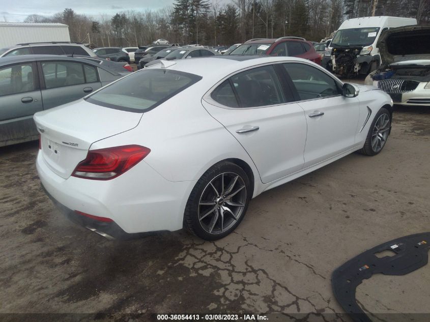 2019 GENESIS G70 2.0T ADVANCED - KMTG44LA7KU025649