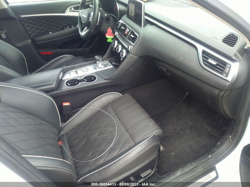 2019 GENESIS G70 2.0T ADVANCED - KMTG44LA7KU025649