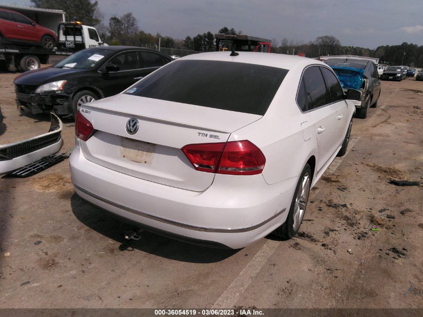2013 VOLKSWAGEN PASSAT TDI SEL PREMIUM - 1VWCN7A32DC030585