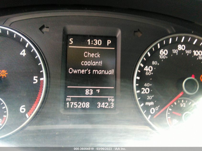 2013 VOLKSWAGEN PASSAT TDI SEL PREMIUM - 1VWCN7A32DC030585