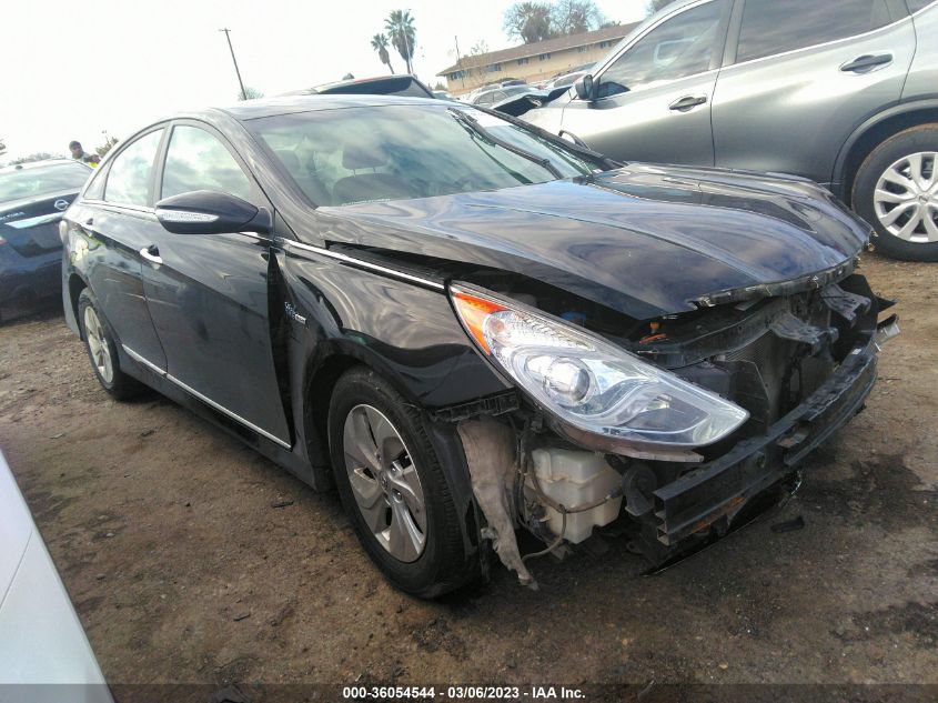 2015 HYUNDAI SONATA HYBRID - KMHEC4A49FA121775