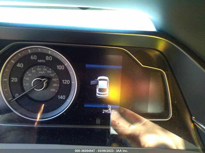 2020 HYUNDAI IONIQ HYBRID BLUE KMHC65LC1LU214907