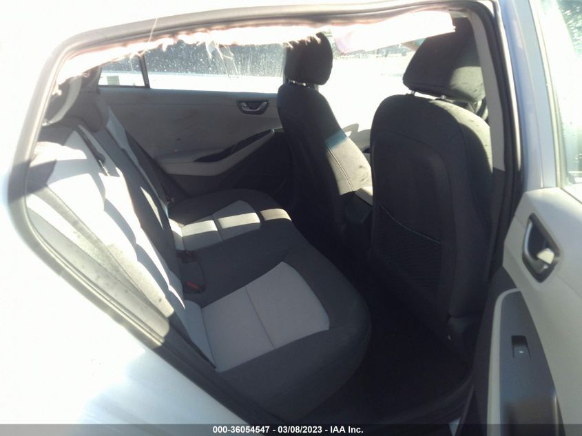 2020 HYUNDAI IONIQ HYBRID BLUE KMHC65LC1LU214907