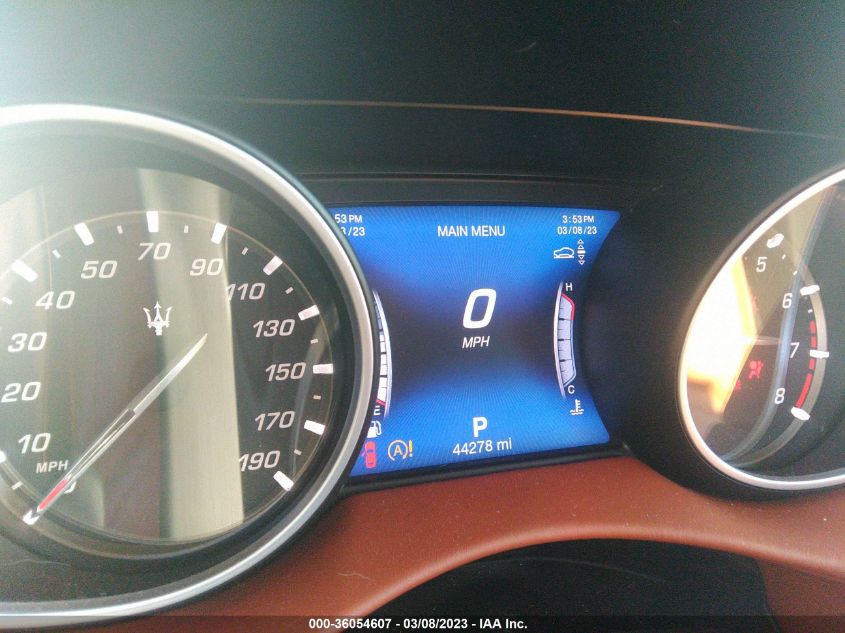2018 MASERATI LEVANTE ZN661XUA9JX279121