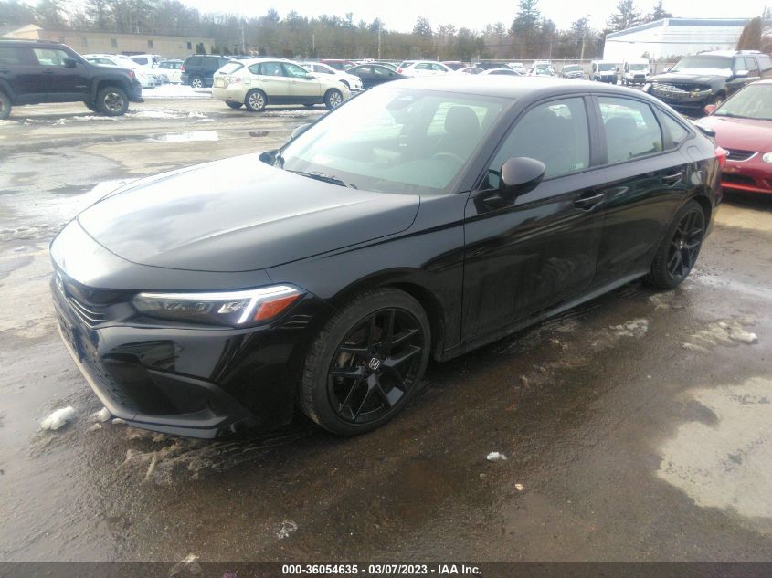 2022 HONDA CIVIC SEDAN SPORT - 2HGFE2F55NH534089