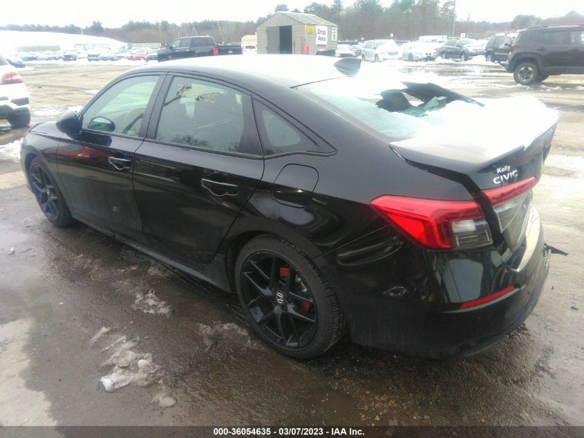2022 HONDA CIVIC SEDAN SPORT - 2HGFE2F55NH534089