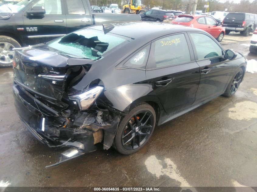 2022 HONDA CIVIC SEDAN SPORT - 2HGFE2F55NH534089