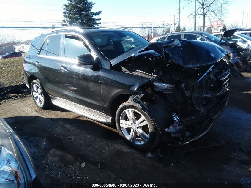 2014 MERCEDES-BENZ M-CLASS ML 350 - 4JGDA5HB0EA396462