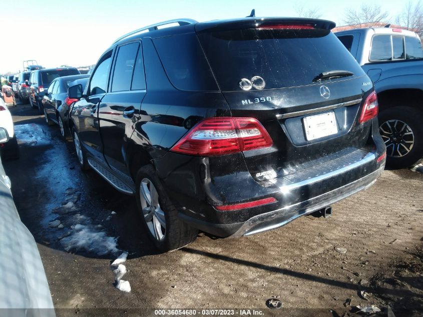 2014 MERCEDES-BENZ M-CLASS ML 350 - 4JGDA5HB0EA396462
