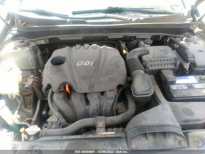 2013 HYUNDAI SONATA GLS PZEV - 5NPEB4AC5DH676694