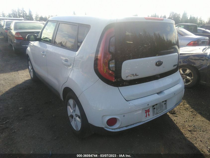 2016 KIA SOUL EV + KNDJX3AE5G7013016