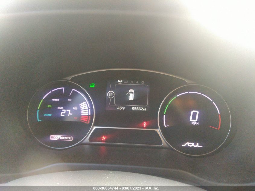 2016 KIA SOUL EV + KNDJX3AE5G7013016