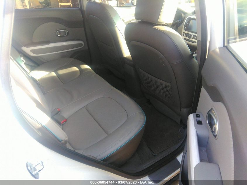 2016 KIA SOUL EV + KNDJX3AE5G7013016