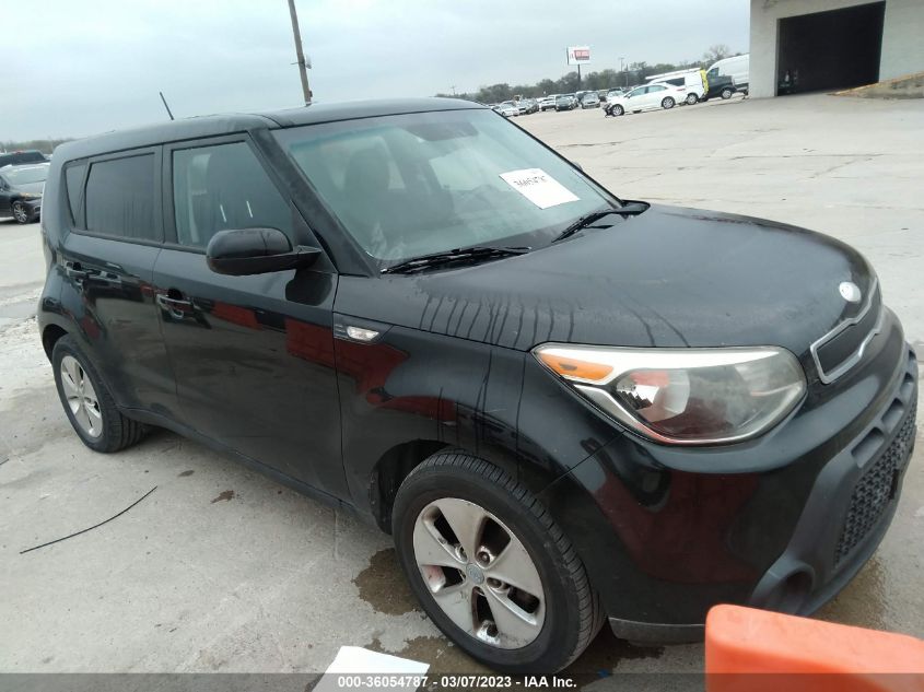 2014 KIA SOUL BASE - KNDJN2A29E7003334