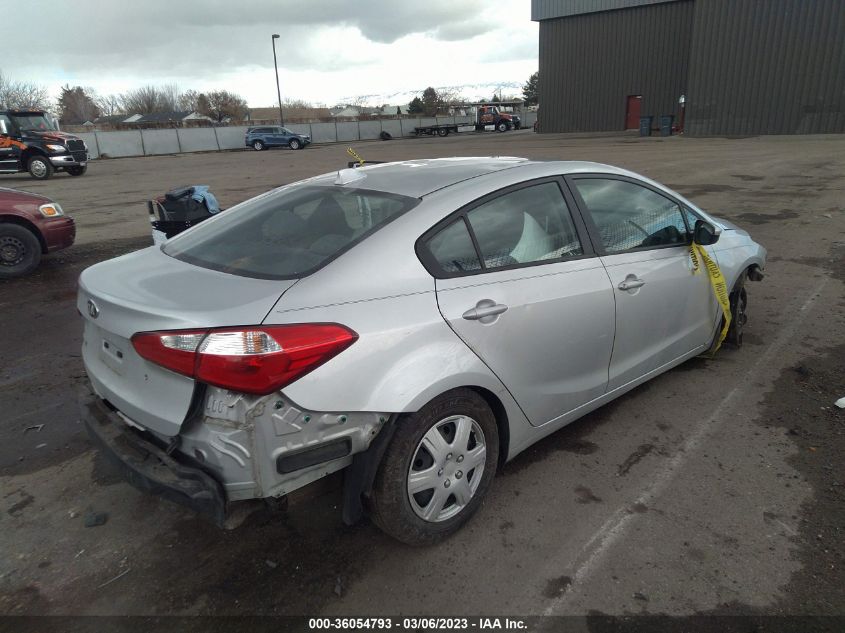 2015 KIA FORTE LX - KNAFK4A67F5406025
