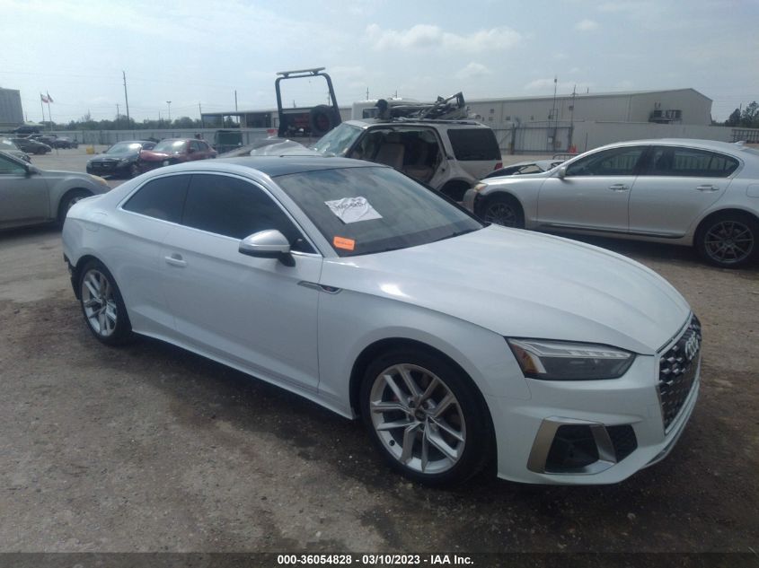 2021 AUDI S5 COUPE PREMIUM - WAUN4AF53MA031694