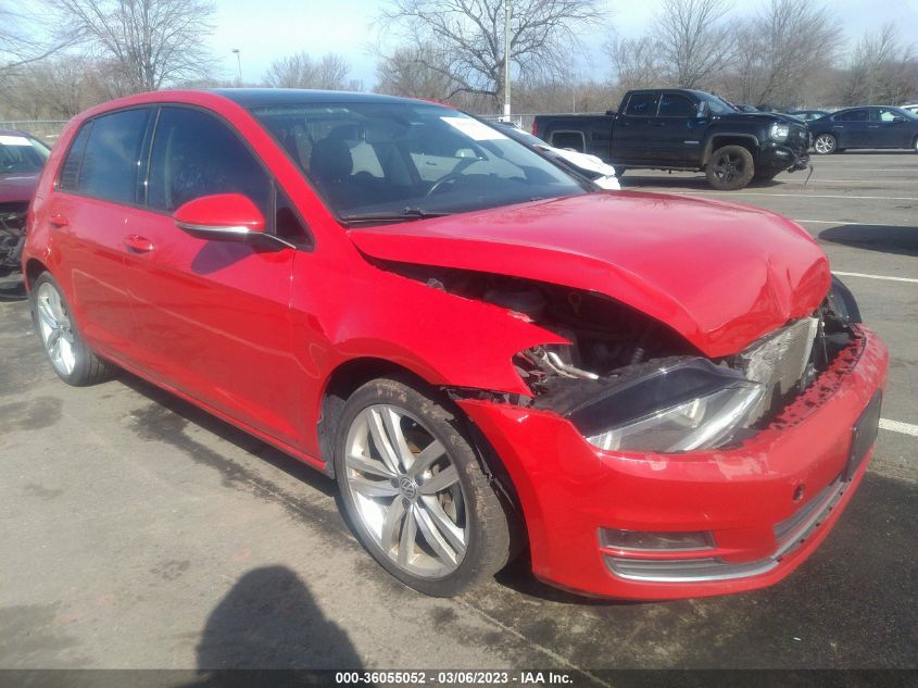 2015 VOLKSWAGEN GOLF TSI SEL - 3VW217AU6FM028050