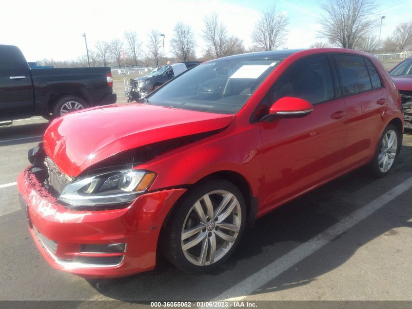 2015 VOLKSWAGEN GOLF TSI SEL - 3VW217AU6FM028050
