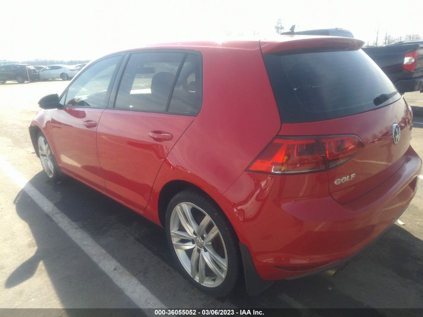 2015 VOLKSWAGEN GOLF TSI SEL - 3VW217AU6FM028050