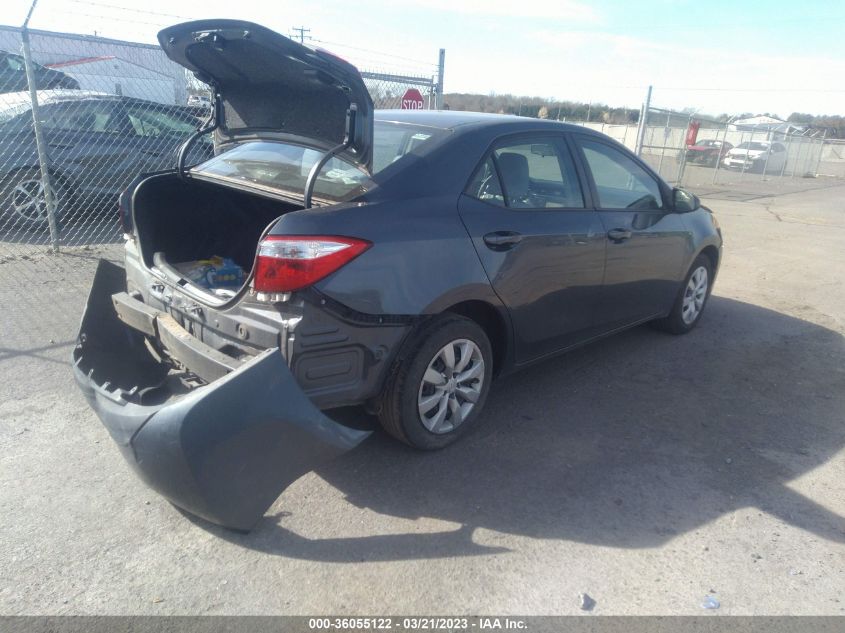 2014 TOYOTA COROLLA L/LE/S/S PLUS/LE PLUS - 2T1BURHE6EC001233