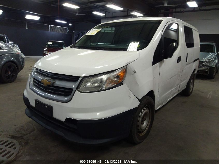2015 CHEVROLET CITY EXPRESS CARGO VAN LT - 3N63M0ZN9FK730648