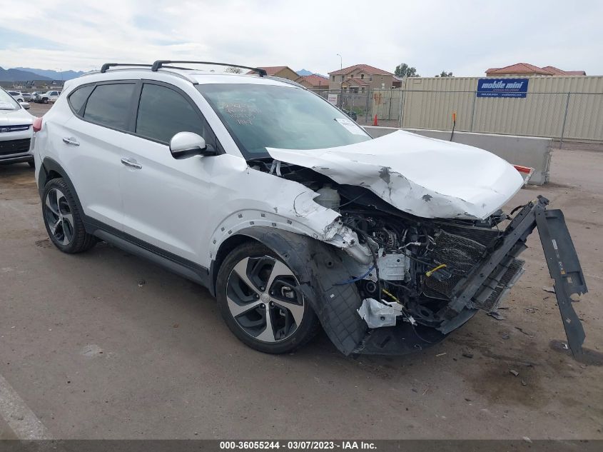 2016 HYUNDAI TUCSON LIMITED - KM8J33A29GU157067