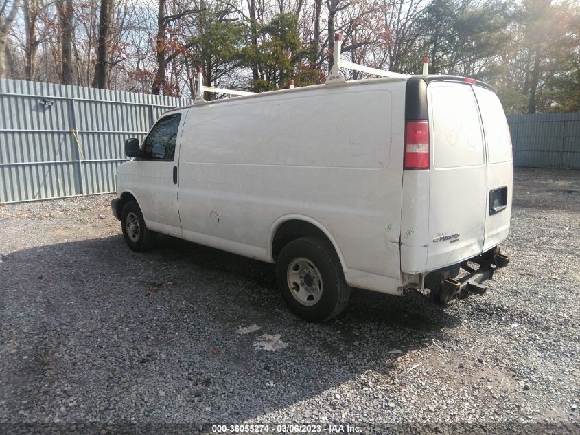 2015 CHEVROLET EXPRESS CARGO VAN - 1GCZGTCG3F1240157