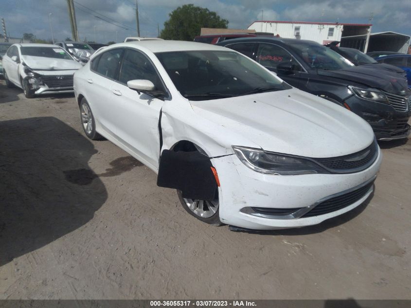 2015 CHRYSLER 200 LIMITED - 1C3CCCAB2FN590160