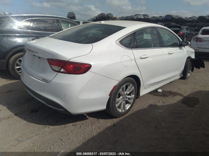 2015 CHRYSLER 200 LIMITED - 1C3CCCAB2FN590160