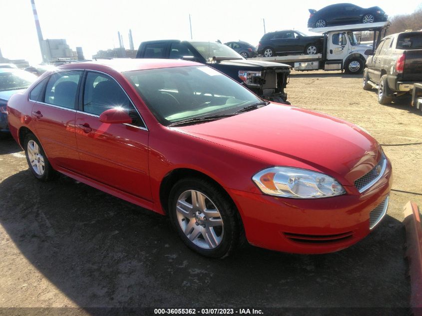 2013 CHEVROLET IMPALA LT - 2G1WG5E36D1125416