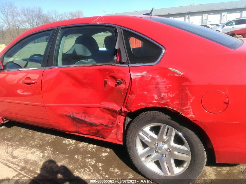 2013 CHEVROLET IMPALA LT - 2G1WG5E36D1125416
