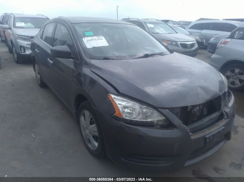 2014 NISSAN SENTRA S - 3N1AB7AP0EL607354